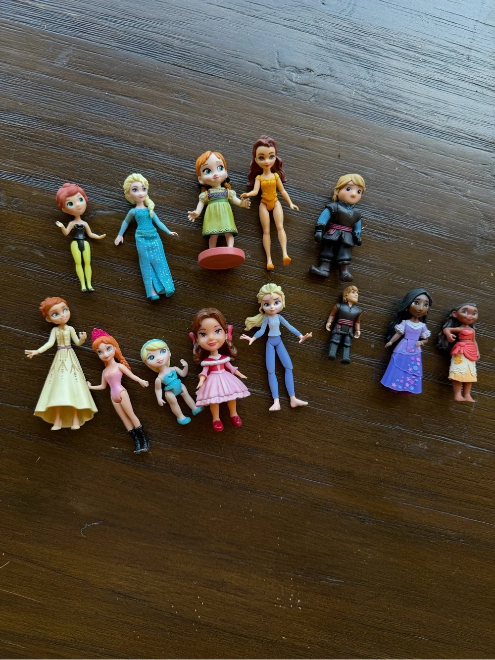 Disney Mini Princess & Character Figurine Set - Multicolor